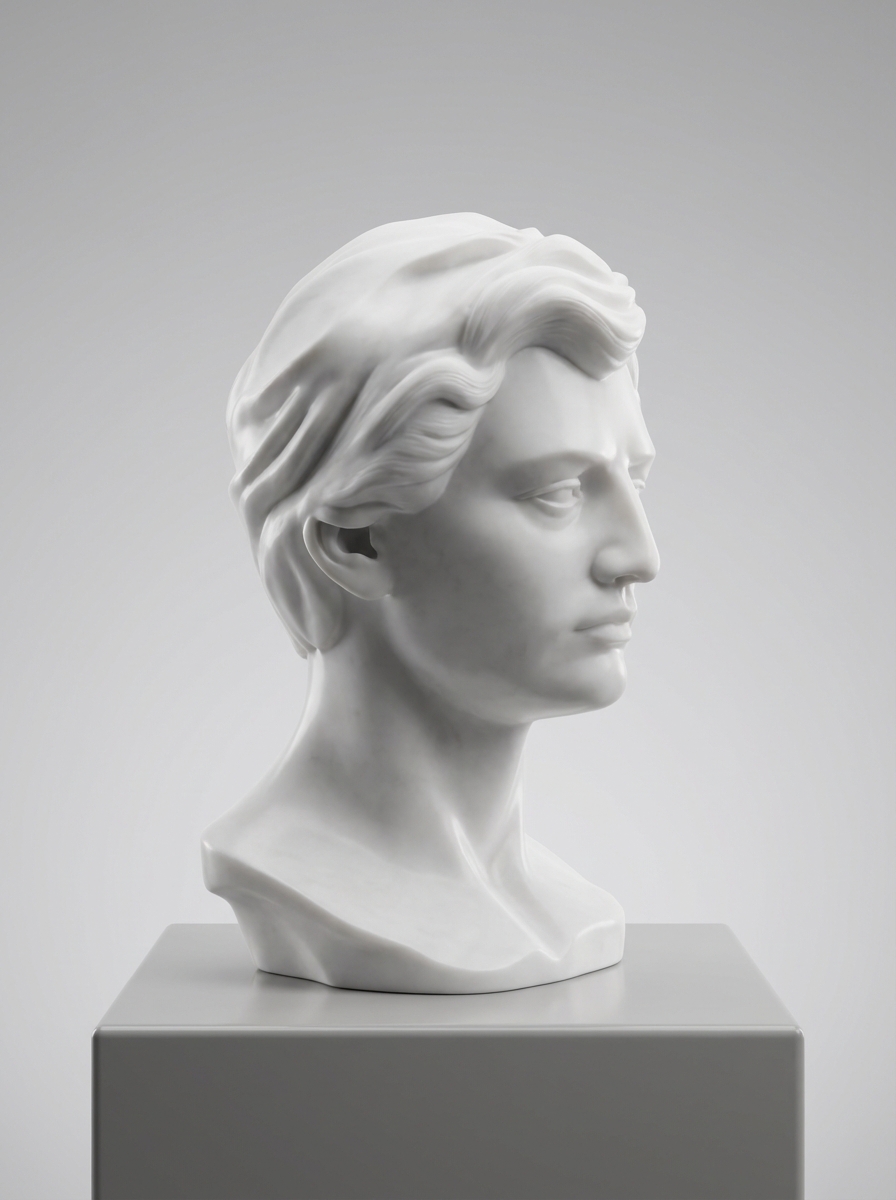 Classic Man Bust 01