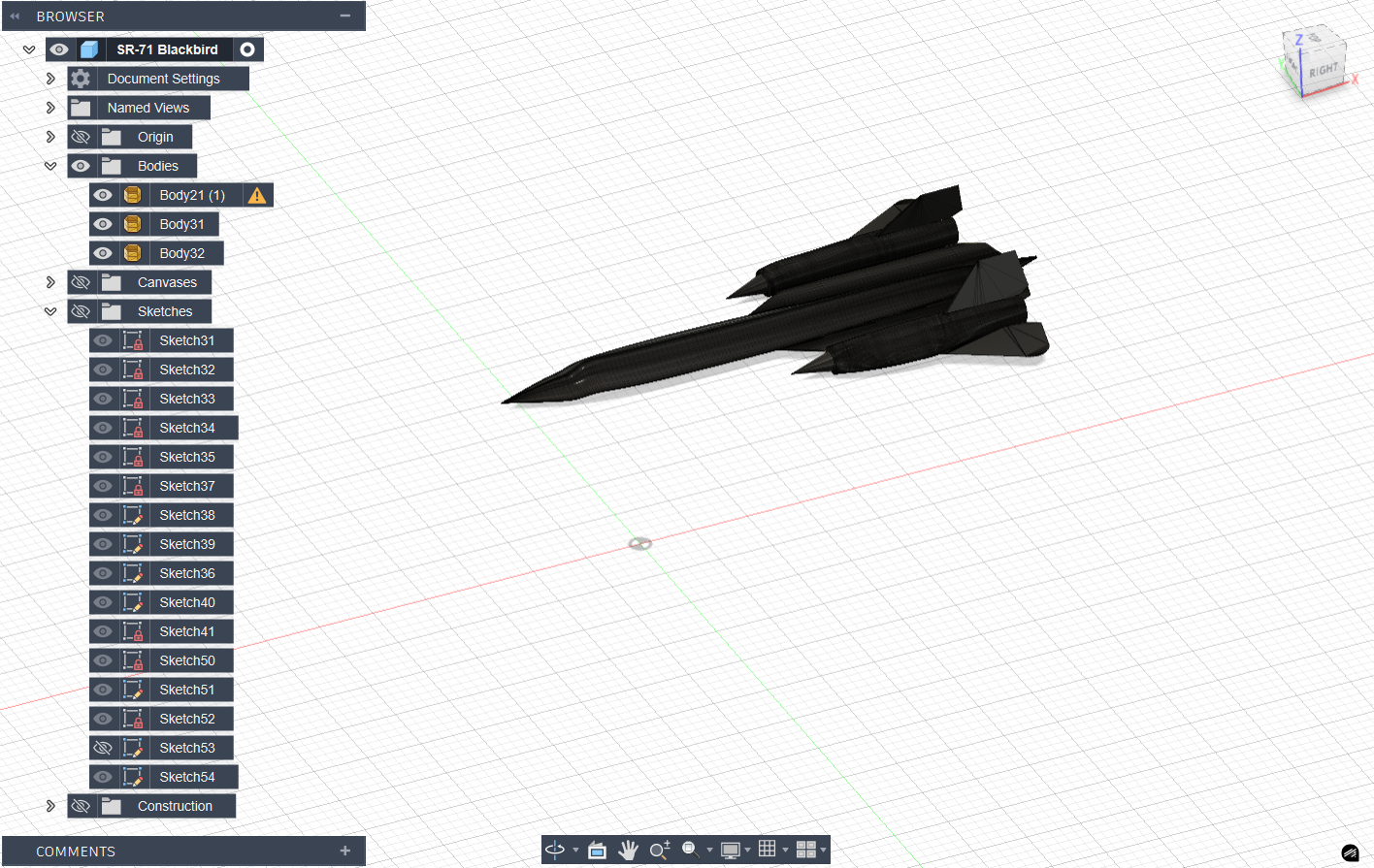SR-71 Blackbird