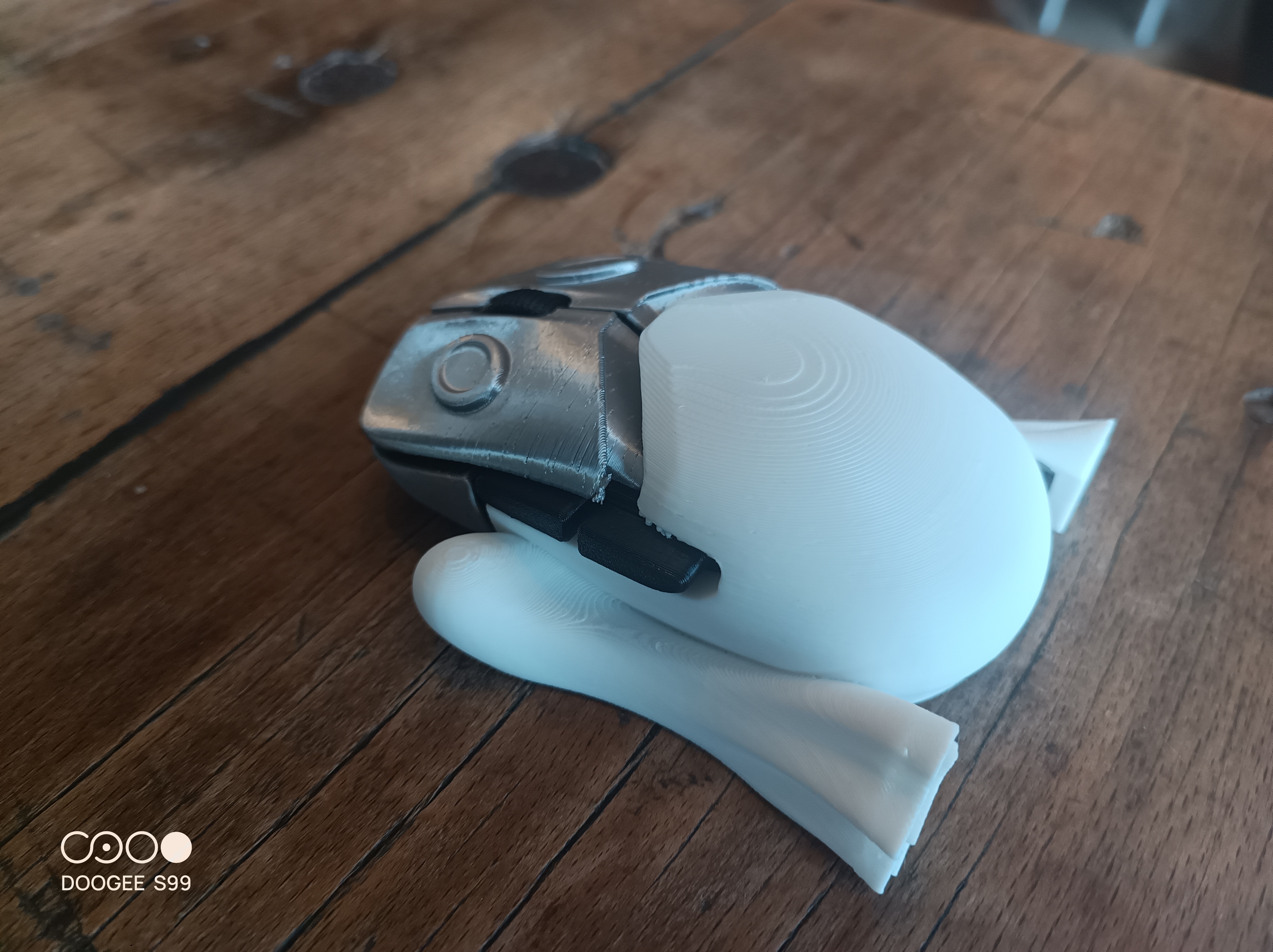 Miniatura 12 do modelo 3D HyperX Pulsefire Saga - Shells GHOST Mask