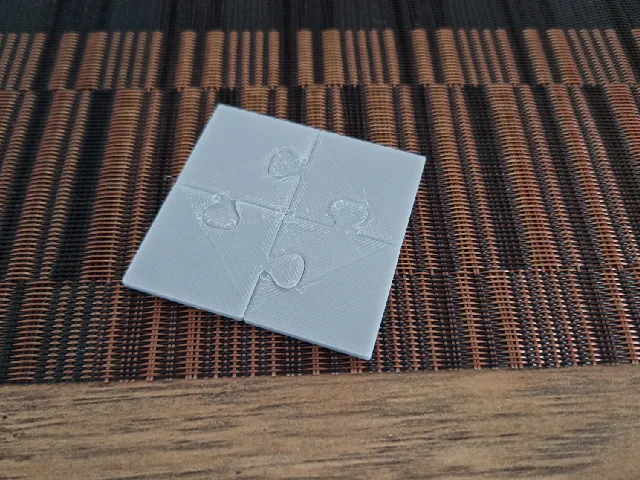 Puzzle coaster for drinks