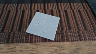 Puzzle coaster for drinks