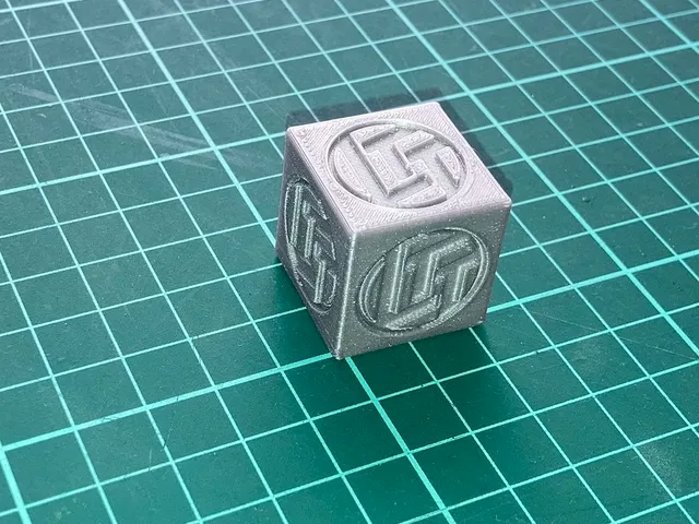 LTT logo cube