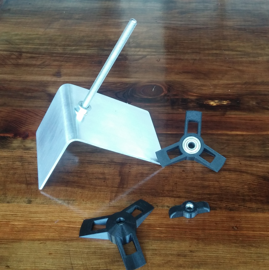 Spool holder (tabletop) by funkysod | Download free STL model ...