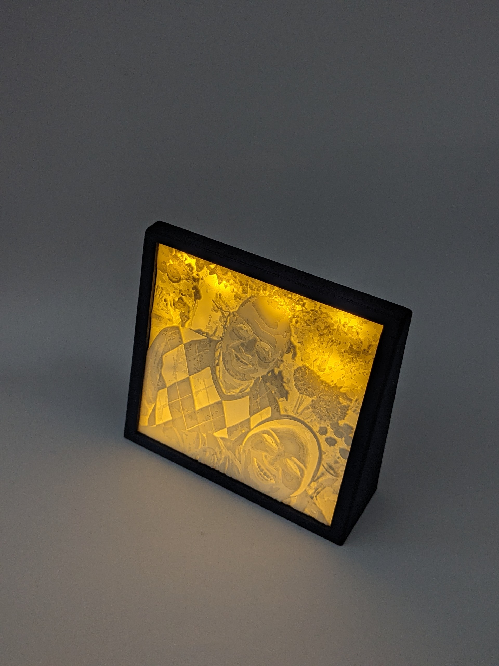 Lithophane Picture Frame By Mo | Download Free STL Model | Printables.com