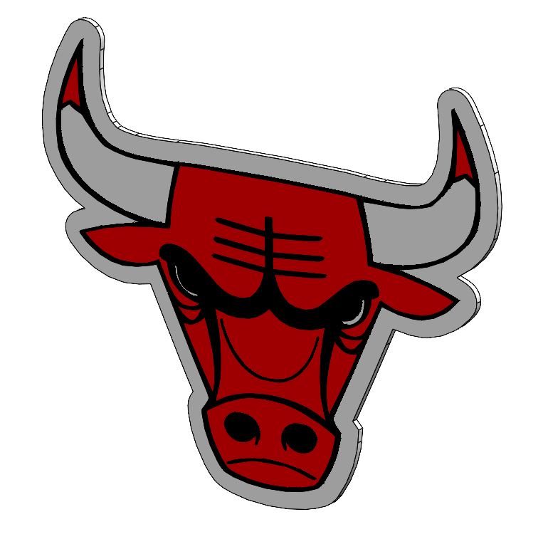 Bulls Logo By Sd-3d 