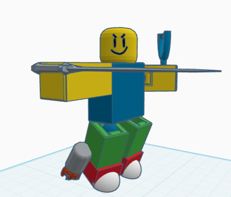 YourLocalWalmart's Roblox figure Testing V3, V2, and V1