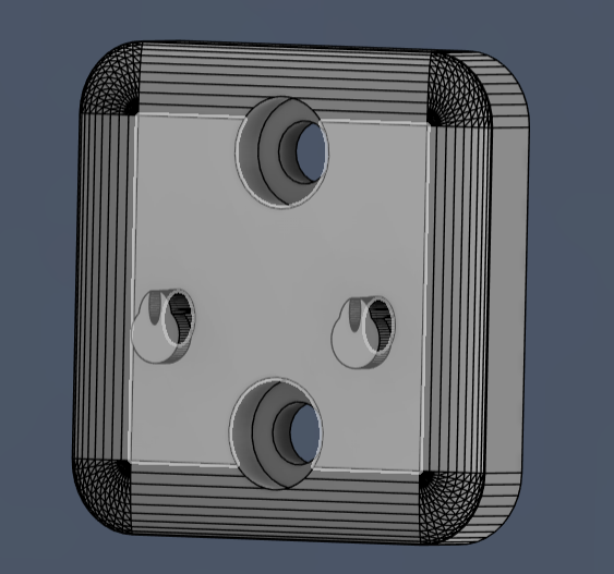 Wyze cam og wall mount with holes