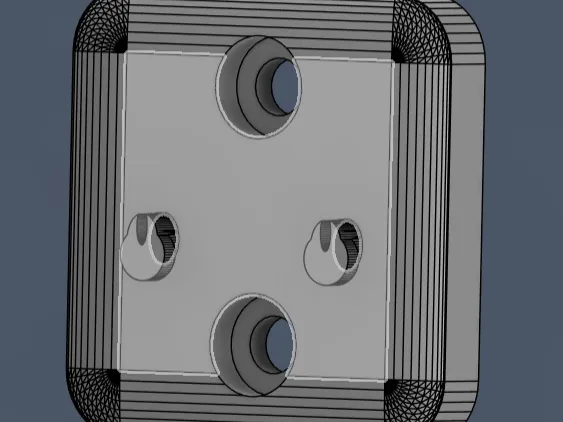 Wyze cam og wall mount with holes
