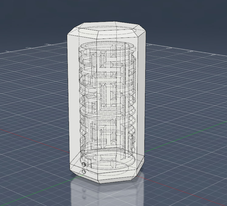Banknotes Box Locked with a Maze