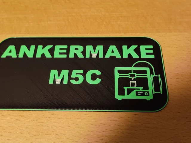 Ankermake M5C logo sign