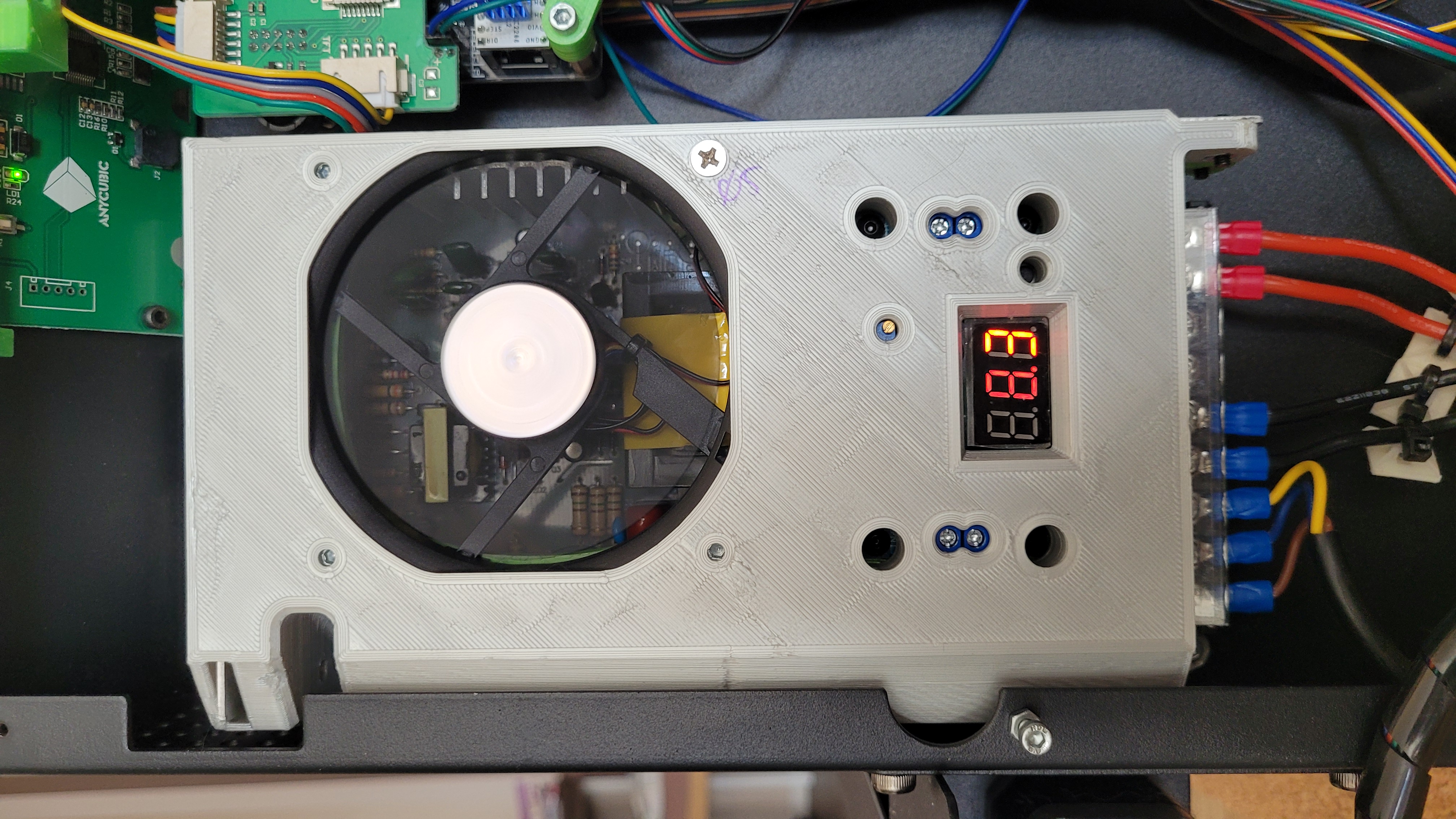 Anycubic i3 Mega S - silent power supply