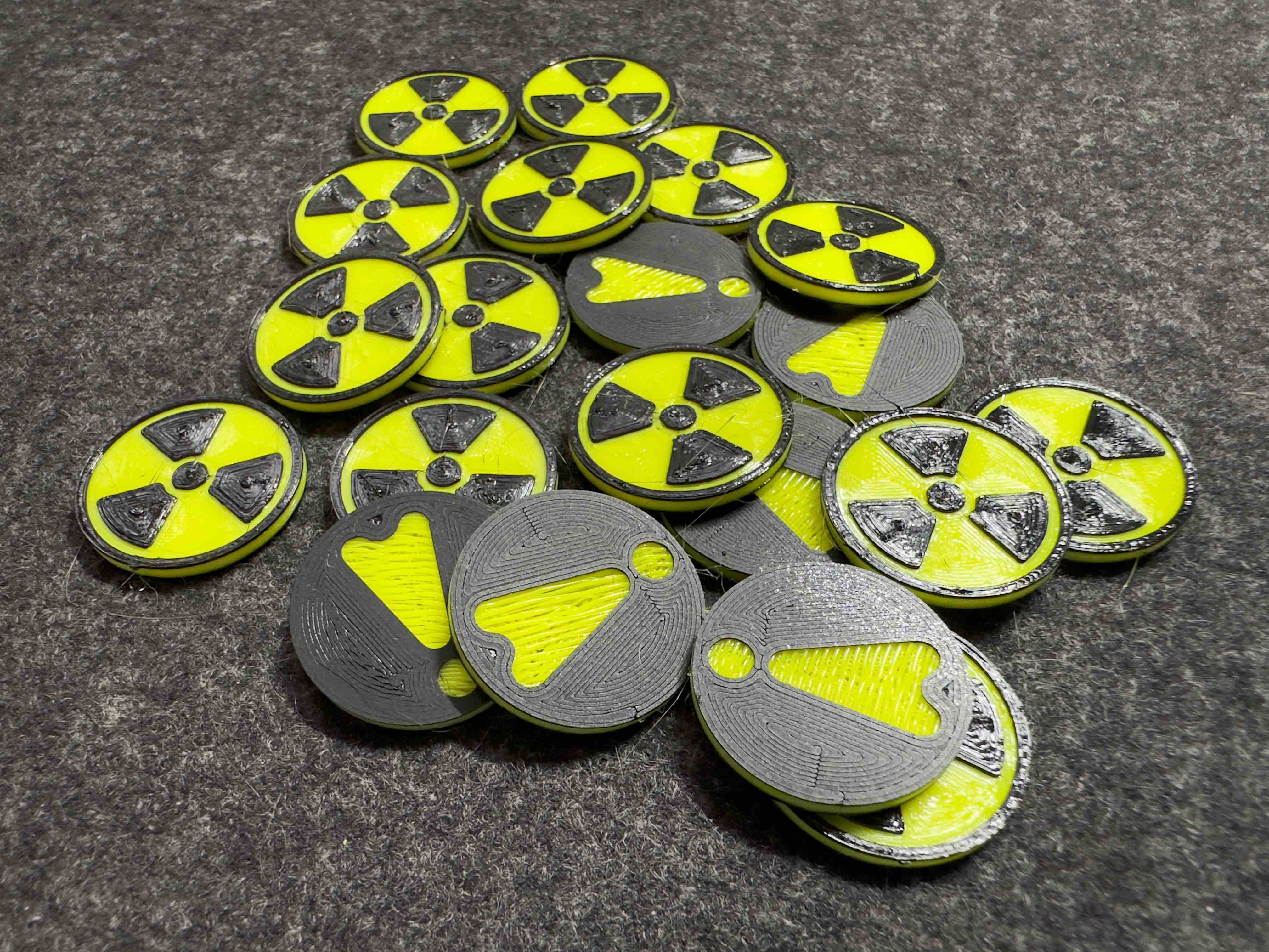 Nuclear Shopping Cart Token / Atomeinkaufswagenchip