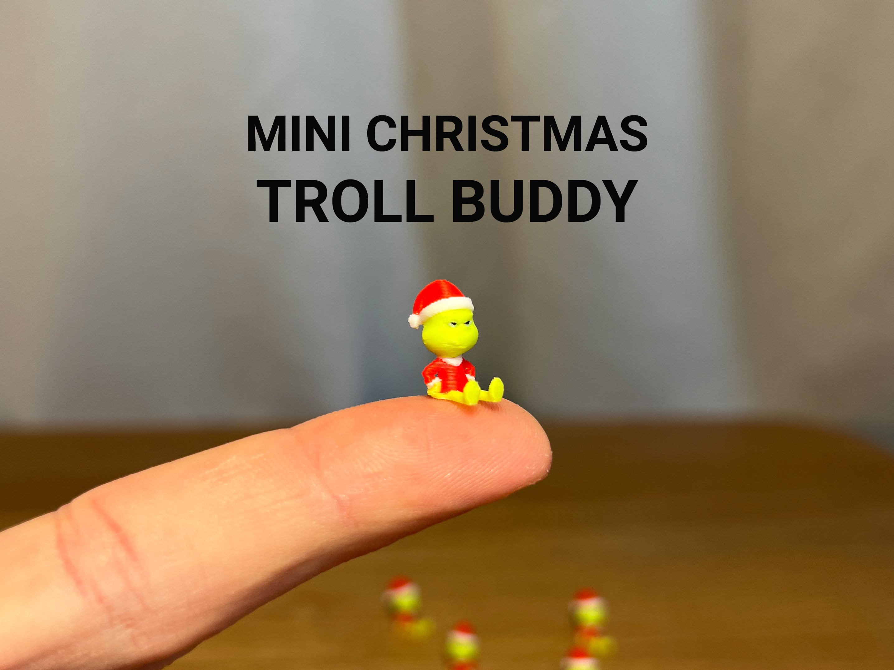 Mini Christmas Troll Buddy