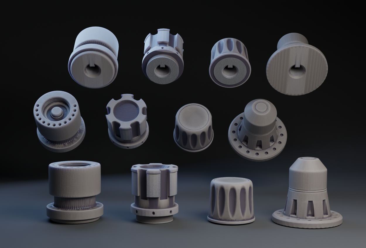 Hercules DJ Knob Set
