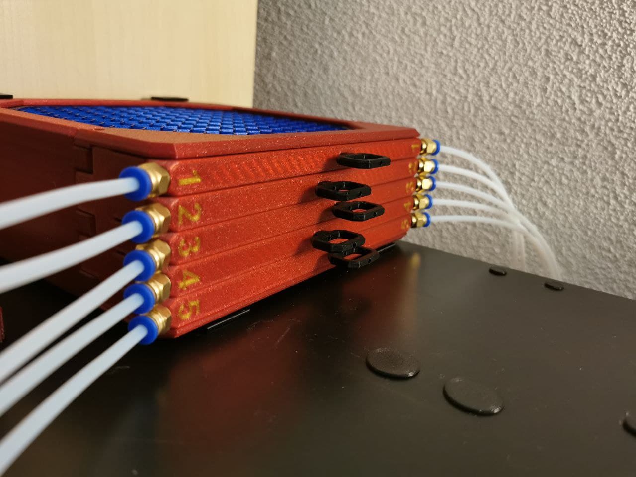 IKEA Lack mount for MMU slot buffer horizontally by tHe CroW Download