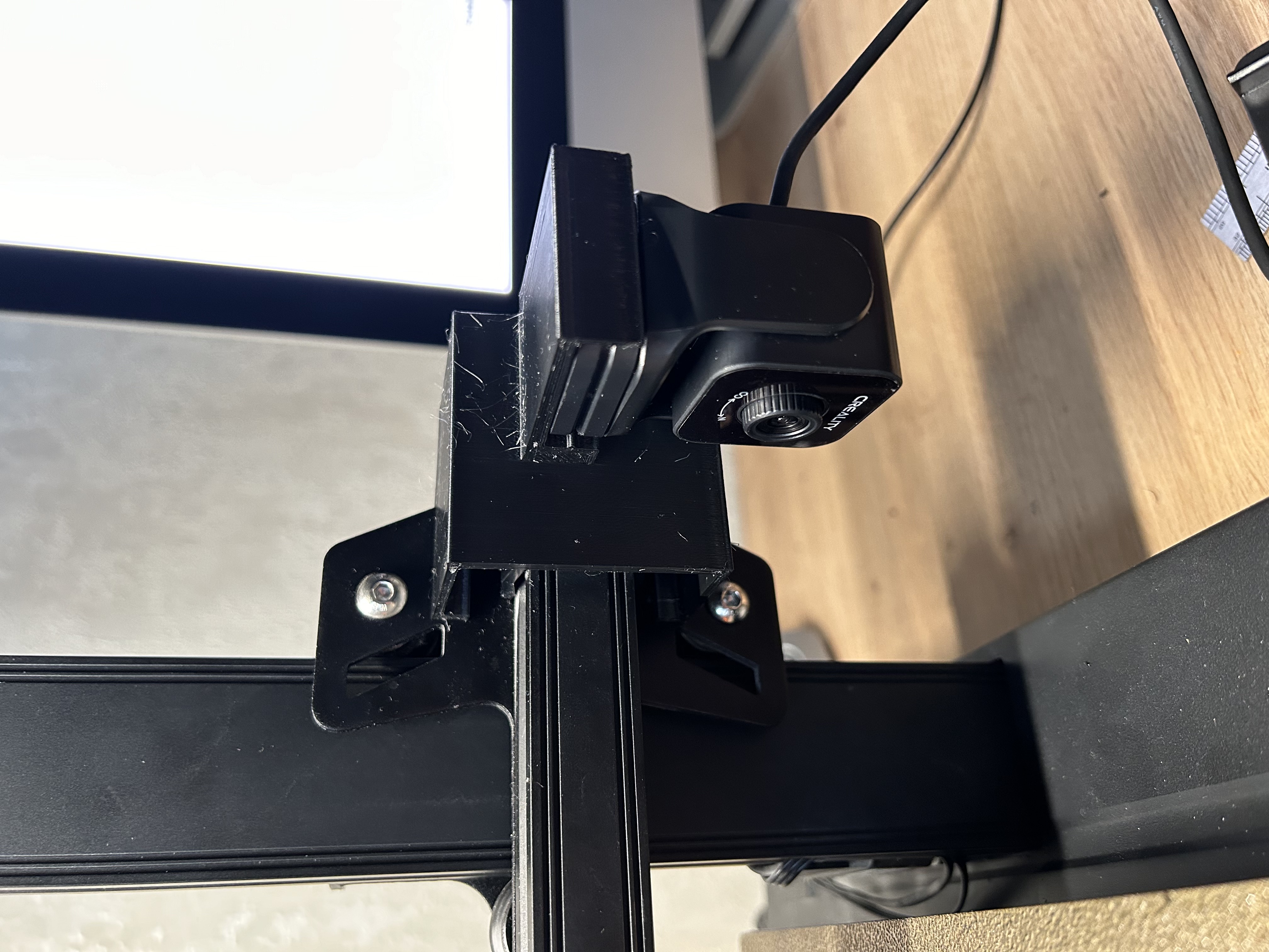 Creality Nebula camera mount 3D model thumbnail