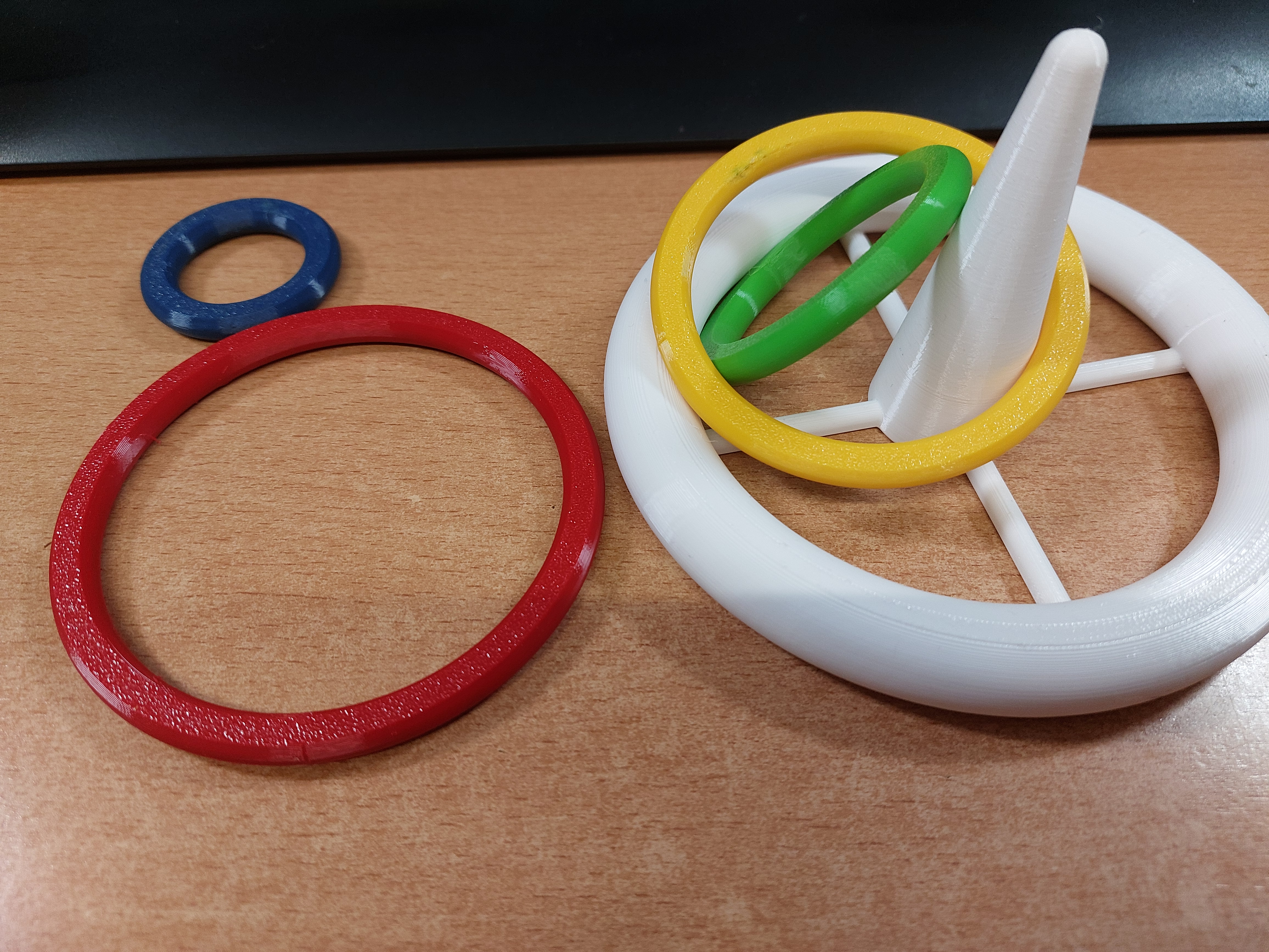 Miniatura 2 do modelo 3D Bath Game - Ring Toss