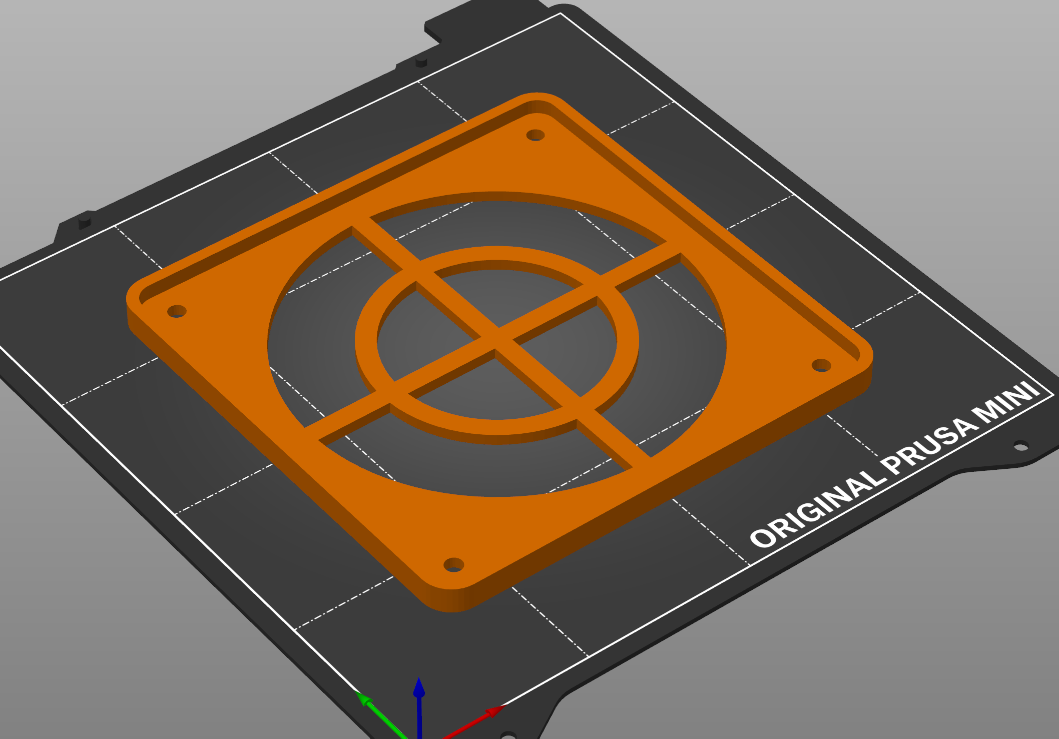 120mm Fan on 100mm Tube Adapter Phecda Elegoo Enclosure by HansHans ...