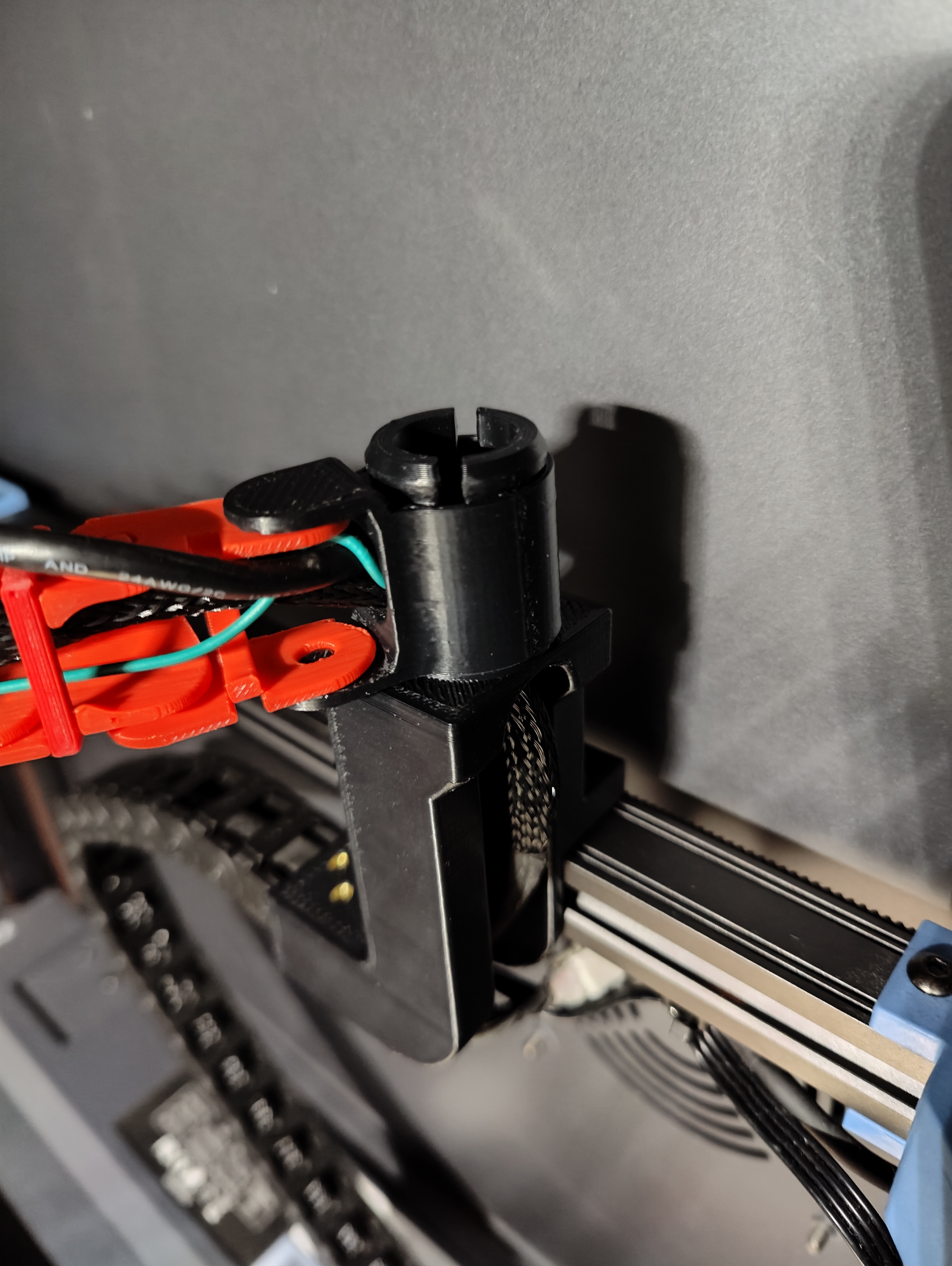 SOVOL SV08 DRAG CHAIN 120° TURNING TOWER CONNECTOR 3D model