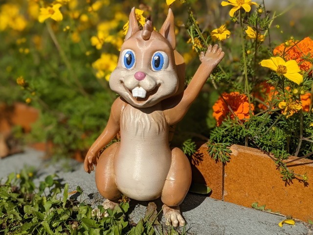 Cartoon Squirrel for your Garden by Creatures and Theming | Download ...
