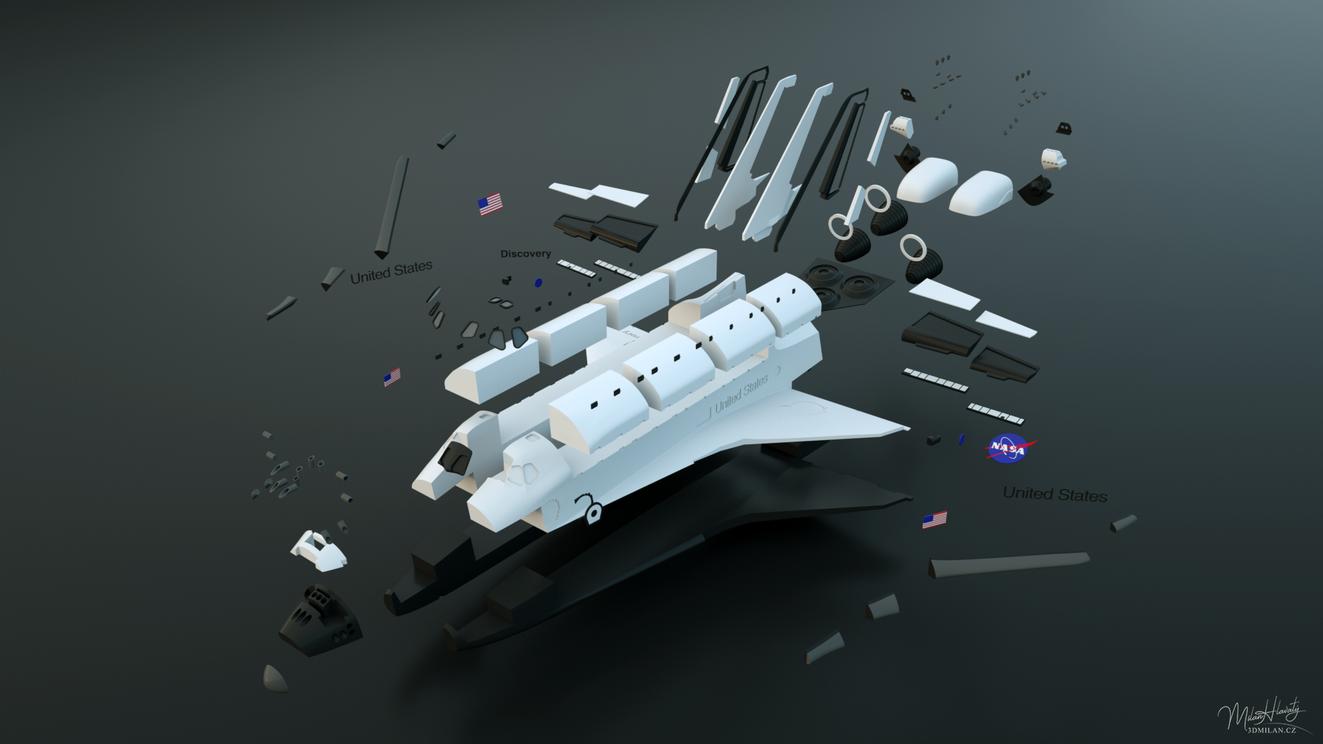 SPACE SHUTTLE DISCOVERY — miniatura 13