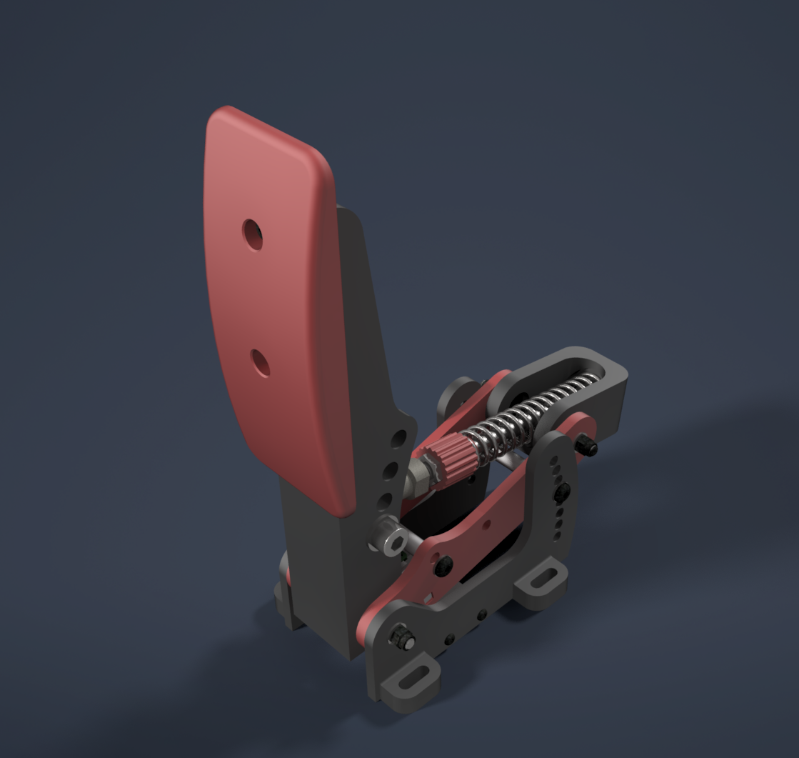 Sim Racing Pedals with Load Cell by Andrew B | Download free STL model ...