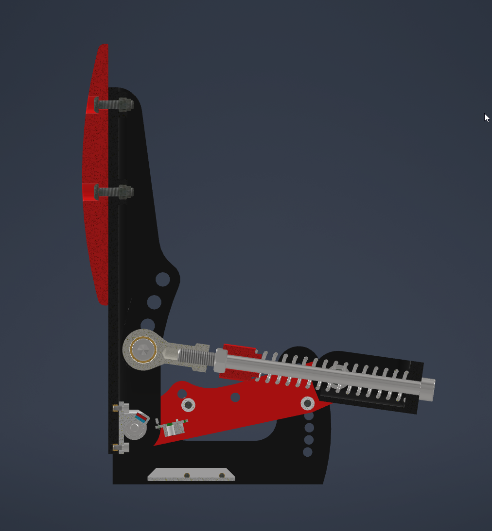 Miniatura 5 do modelo 3D Sim Racing Pedals with Load Cell