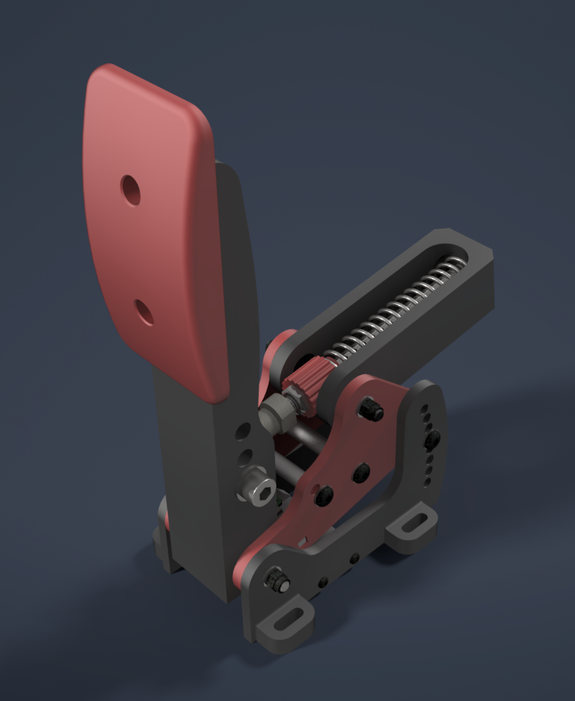 Miniatura 10 do modelo 3D Sim Racing Pedals with Load Cell