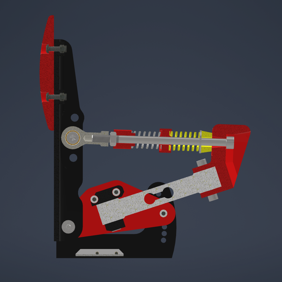 Miniatura 9 do modelo 3D Sim Racing Pedals with Load Cell