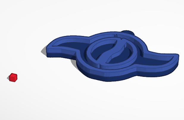 Llavero Digimon - Emblema de la amistad / Digimon's Friendship emblem Keychain