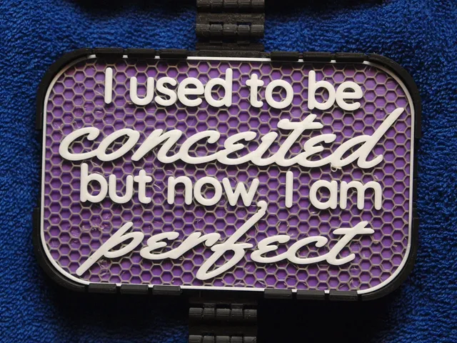 Used to be Conceited sign