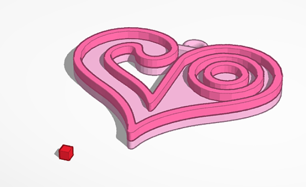 Llavero Digimon - Emblema del amor/ Digimon's Love emblem Keychain
