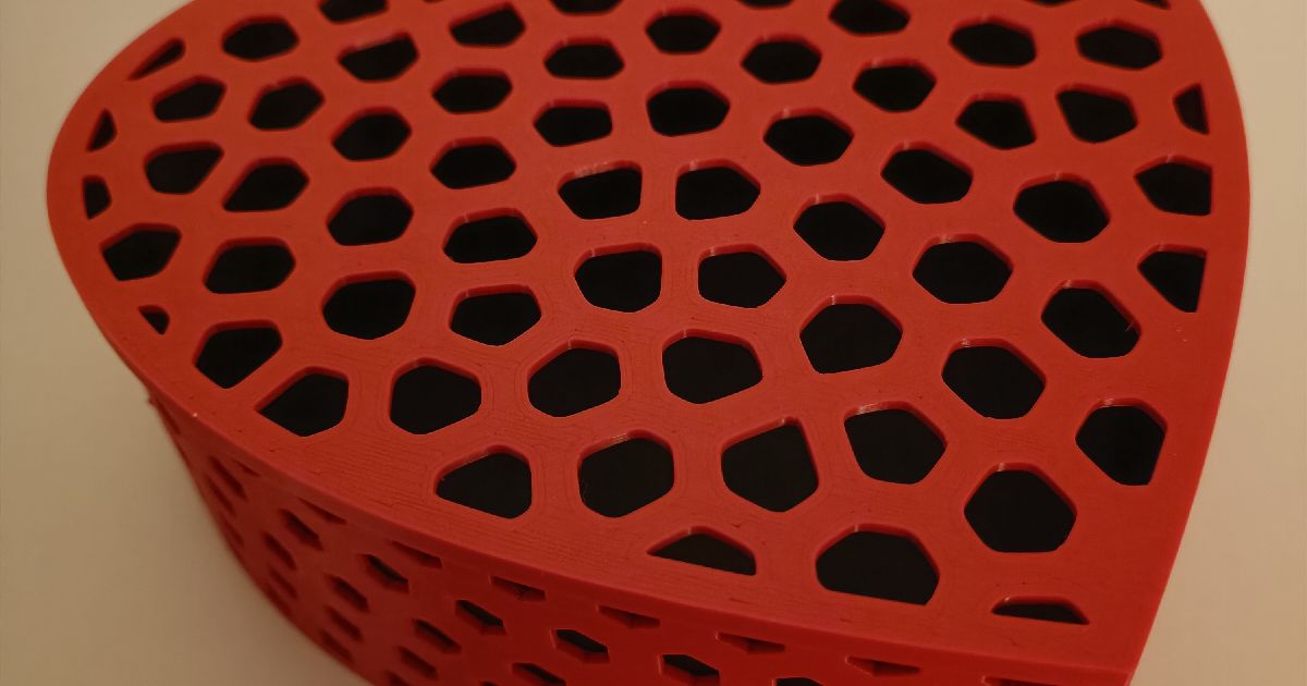 Valentine Heart Box By Errno Download Free STL Model Printables