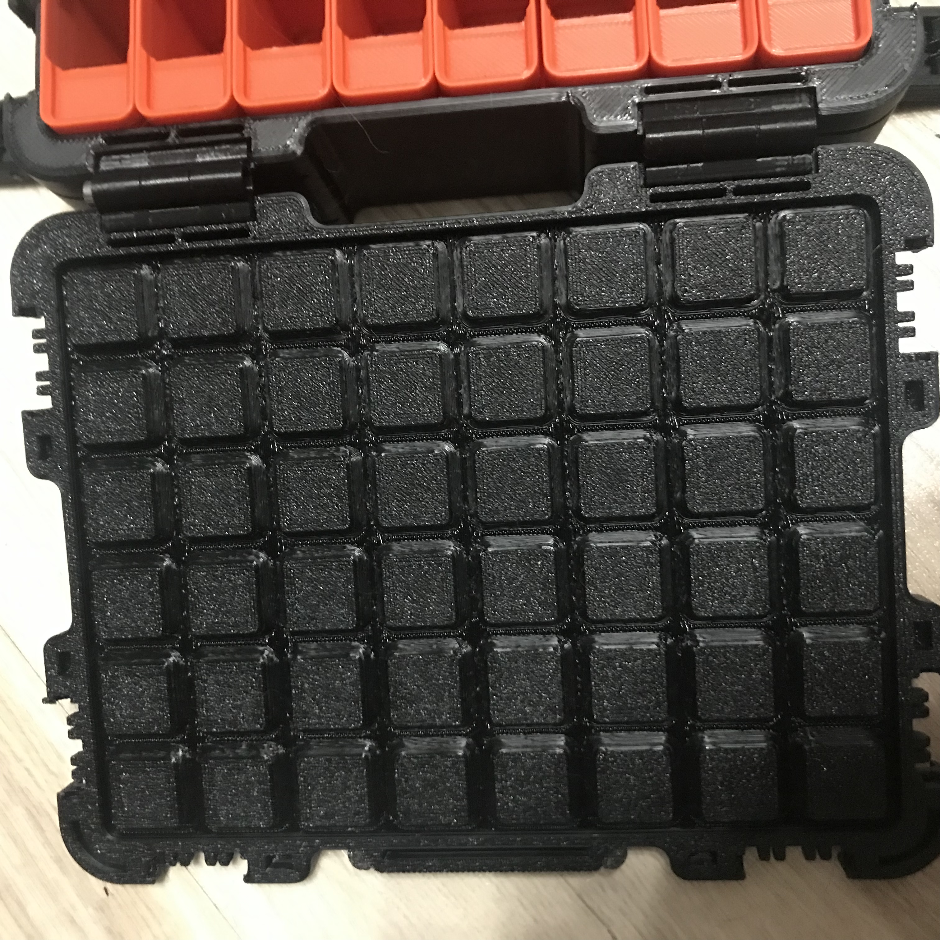 GridfinityStorageBox Halfgrid Lid