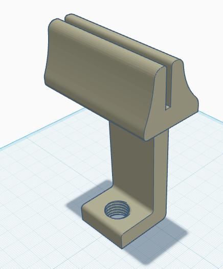 IKEA : Skadis Desktop Pegboard Clamp Half-Size 66mm Including Screw & Cap