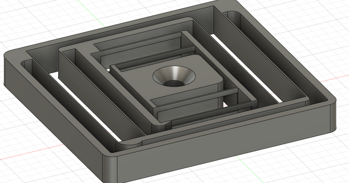 XY Flexure Translation Stage by zalo Download free STL model