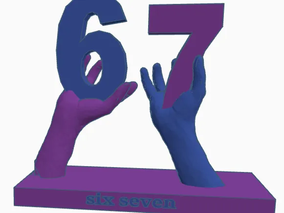 67   six seven