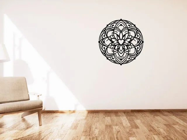 Valentine mandala wall decoration