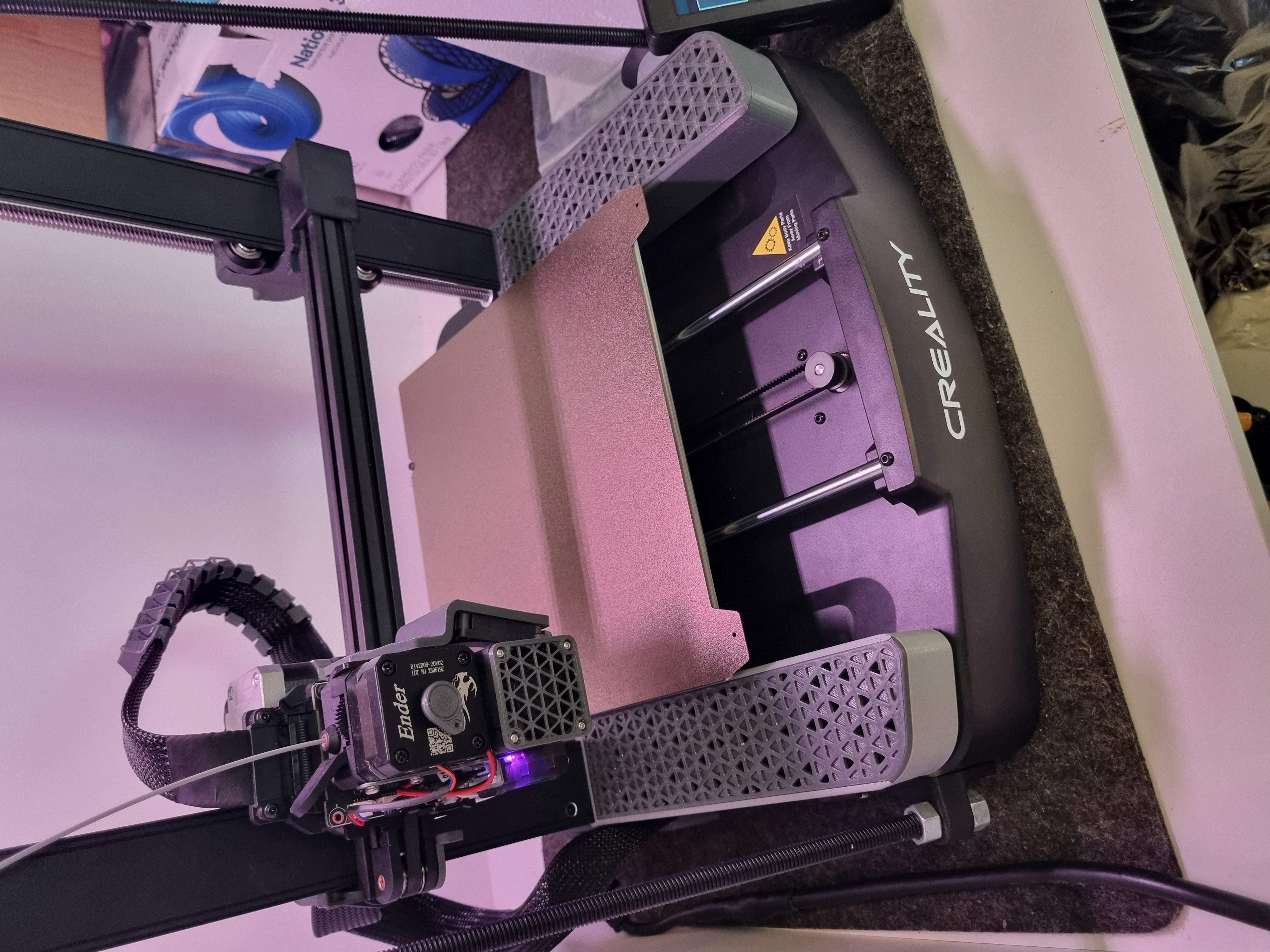Ender 3 V3 SE / KE Storage Box With Sliding Lid