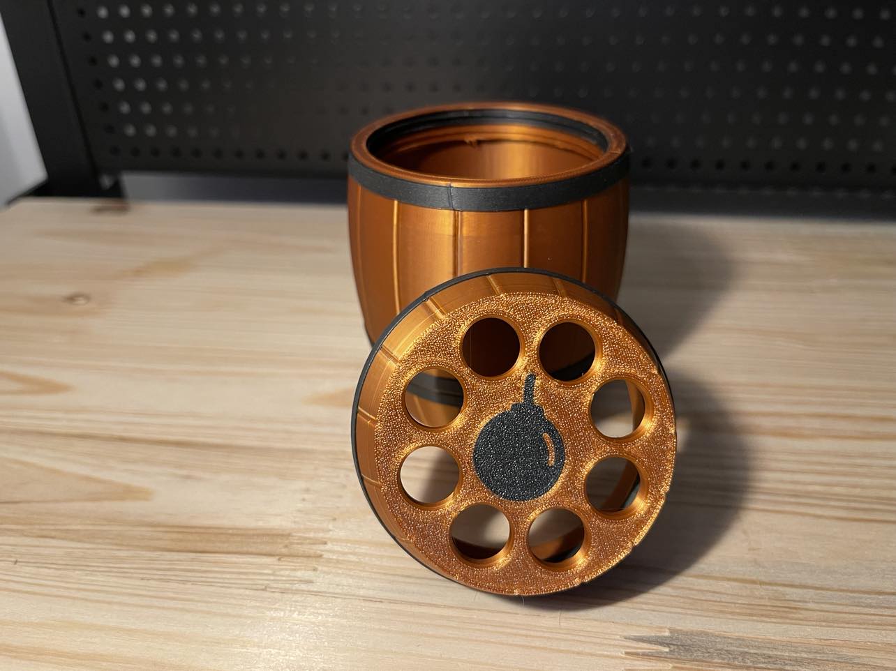 Bathtub Barrel (for bathbombs)