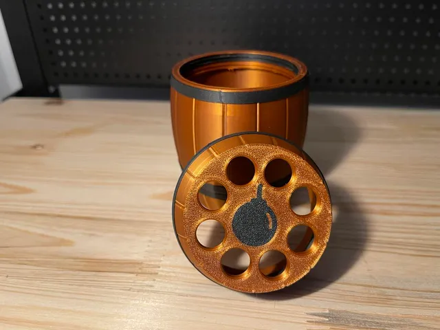 Bathtub Barrel (for bathbombs)