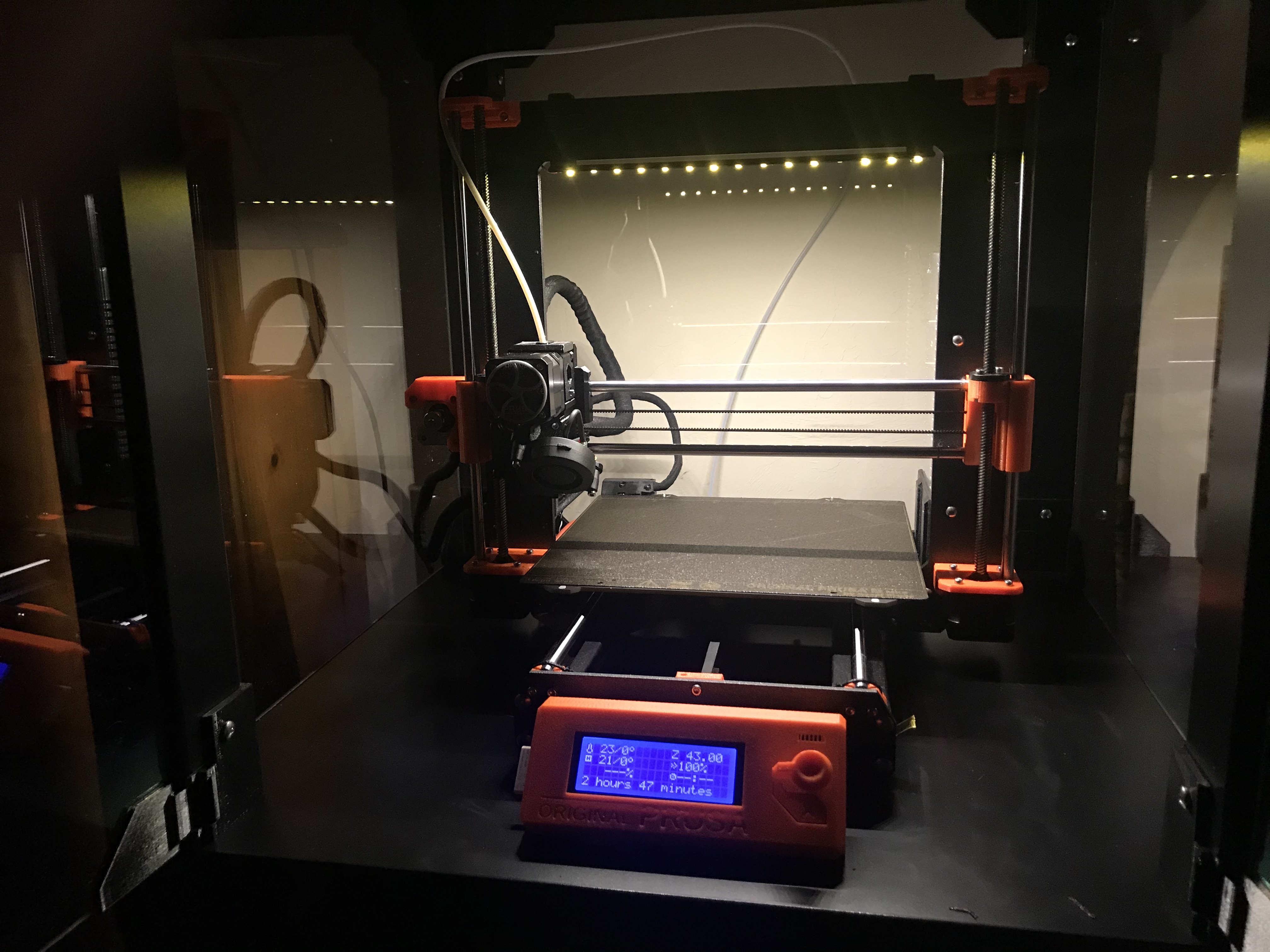 Prusa i3 MK3 Simple Light Bar