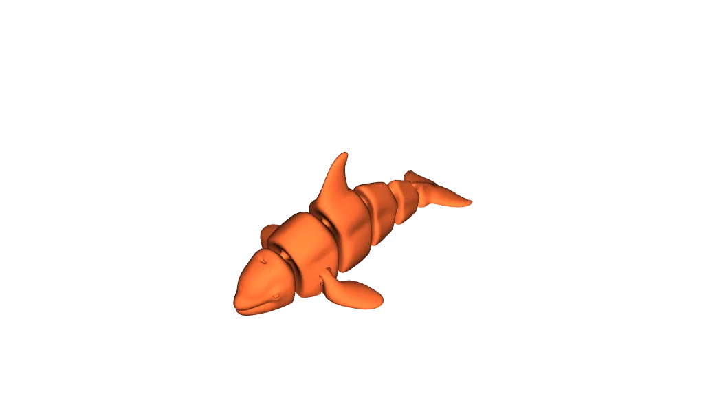 Articulated Orca (singlecolor and multicolor) by Jopek