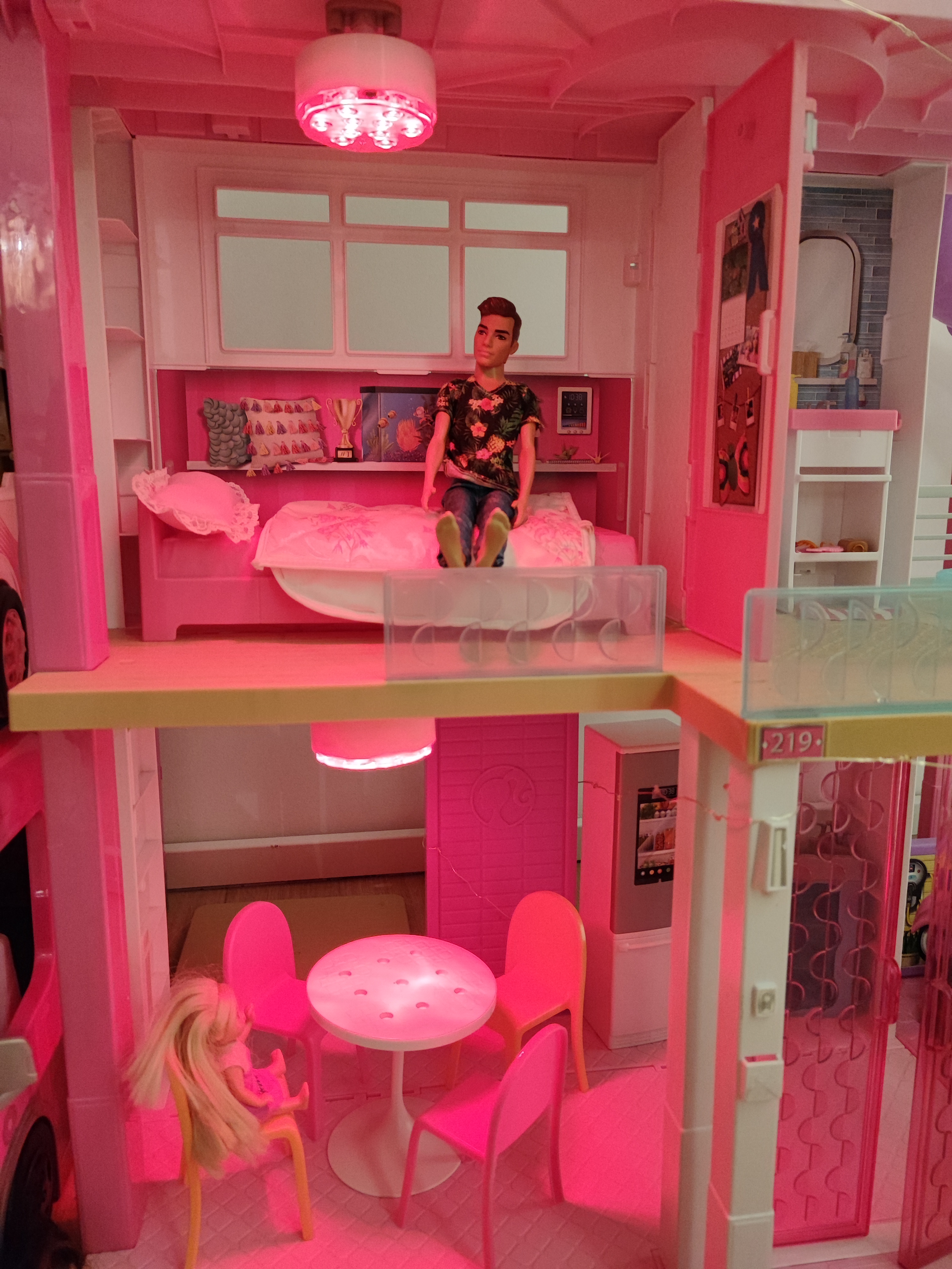 Lamp Barbie House / Lampe Haus