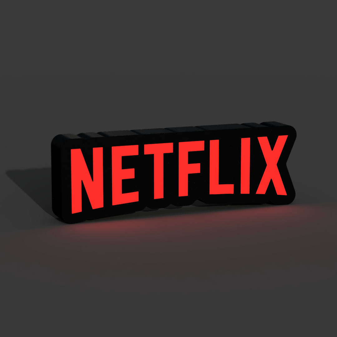 NETFLIX Lightbox LED Lamp