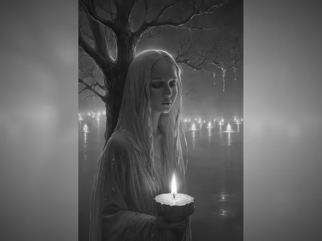 Woman with Candle Hueforge