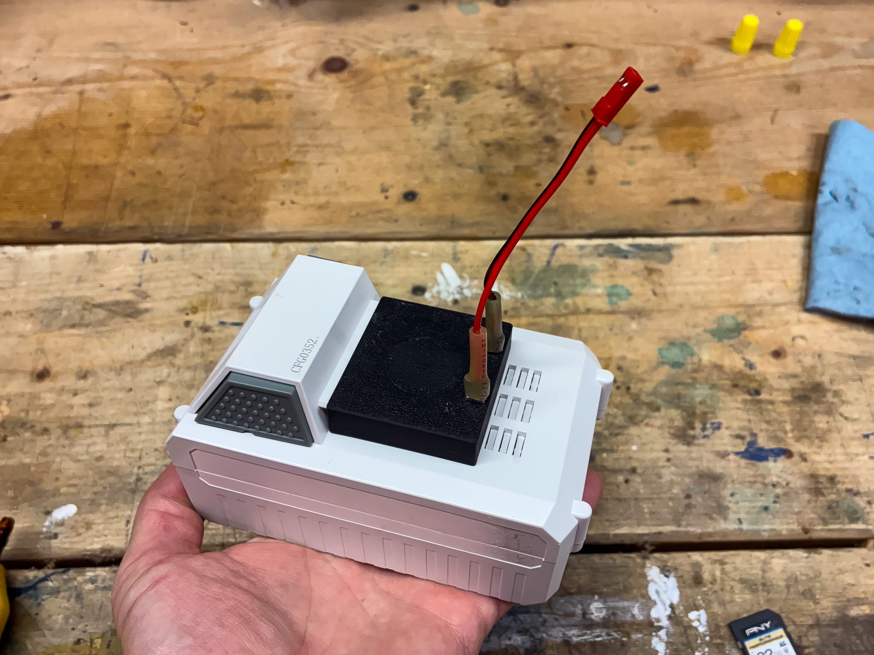 Sun Joe 24V battery adapter power tap - simple, fast print