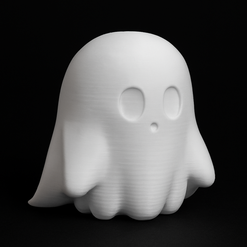 Cute Ghost – 3D Printable Halloween Decoration