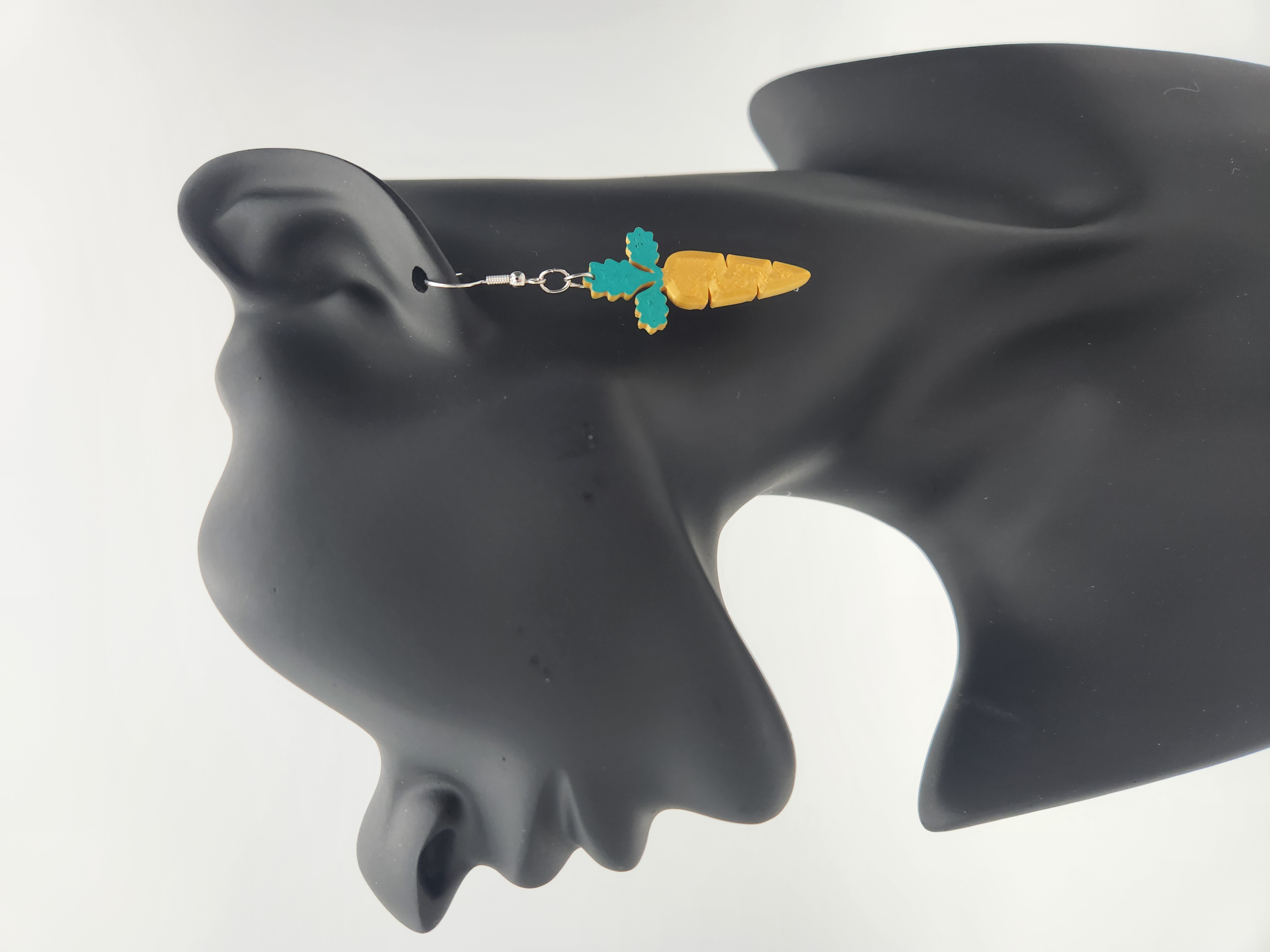 Easter Carrot Earrings