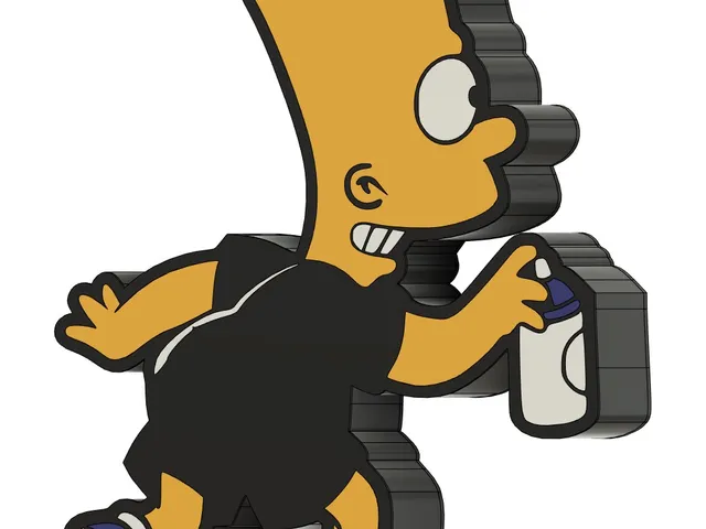 LightBox Bart Simpson